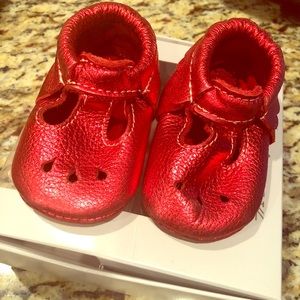 Freshly picked ruby moccasins